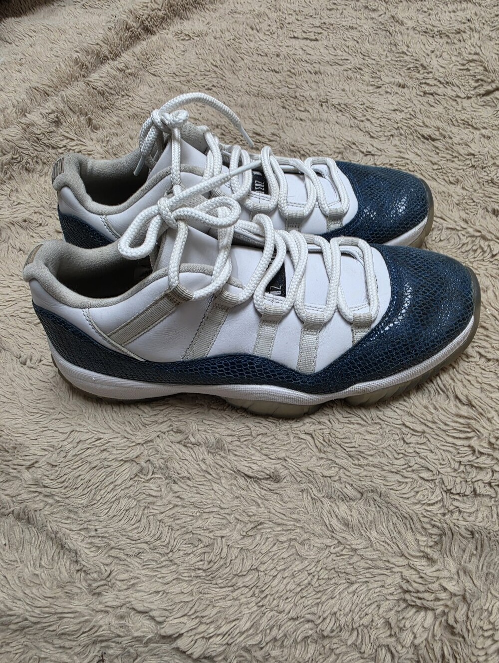 Navy Jordan 11 Retro Low Navy Size 10